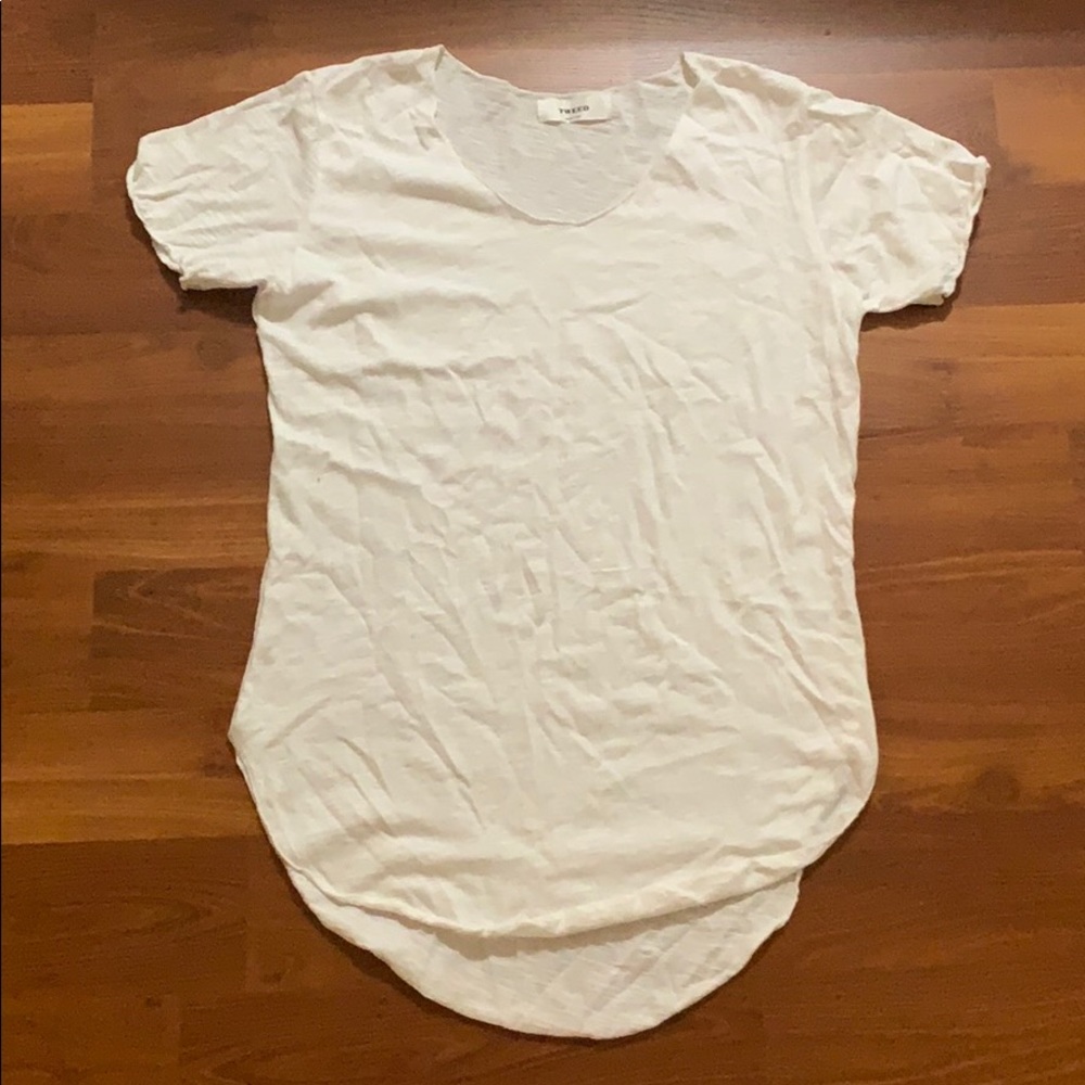 Tweed t shirt made in korea